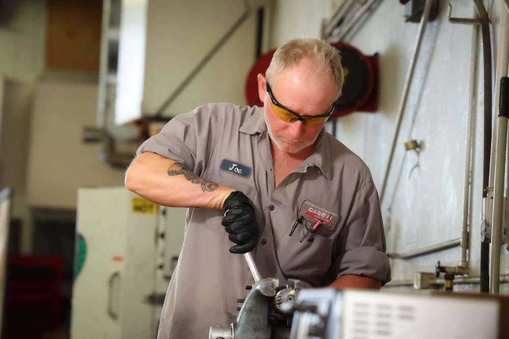 Plains Ag LLC technician working